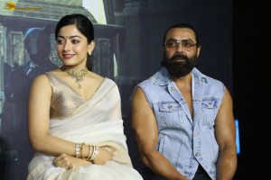 Animal Press Meet attended by Ranbir Kapoor, Rashmika Mandanna, Bobby Deol, Anil Kapoor, Sandeep Reddy Vanga, and Bhushan Kumar