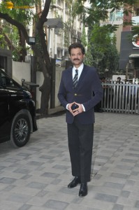 actors Bobby Deol and Anil Kapoor promote their film Animal at T-Series office