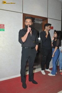 actors Bobby Deol and Anil Kapoor promote their film Animal at T-Series office