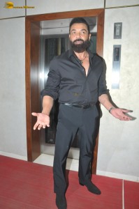 actors Bobby Deol and Anil Kapoor promote their film Animal at T-Series office
