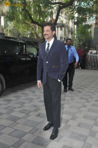 actors Bobby Deol and Anil Kapoor promote their film Animal at T-Series office