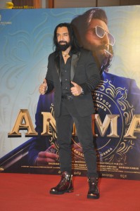 Animal Screening attended by Ranbir Kapoor, Rashmika Mandanna, Anil Kapoor, Bobby Deol, Shakti Kapoor, and others