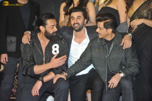 Animal Screening attended by Ranbir Kapoor, Rashmika Mandanna, Anil Kapoor, Bobby Deol, Shakti Kapoor, and others