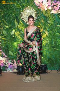 bollywood actress anita raj gorgeous in a black saree