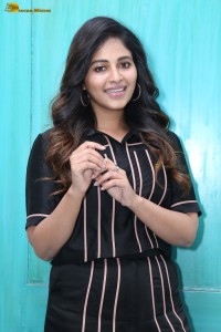 actress anjali sweet looks in a black dress