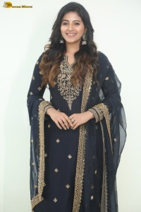 actress Anjali cute in a black salwar dress