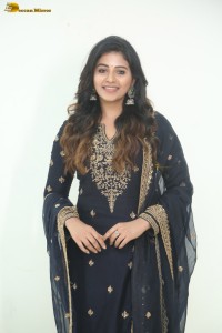 actress Anjali cute in a black salwar dress