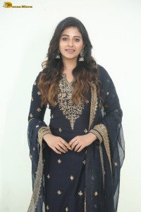 actress Anjali cute in a black salwar dress