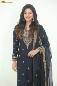 actress Anjali cute in a black salwar dress