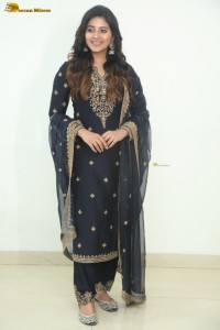 actress Anjali cute in a black salwar dress