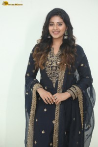 actress Anjali cute in a black salwar dress