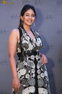 actress anjali hot photoshoot in a black and white dress