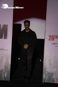 Pictures of Salman Khan and Mahima Makwana from Antim The Final Truth Trailer Launch Event