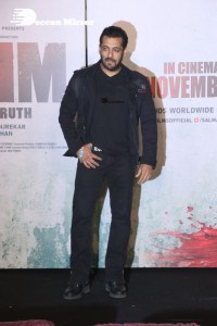 Pictures of Salman Khan and Mahima Makwana from Antim The Final Truth Trailer Launch Event