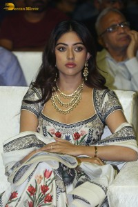 Indian Actress Anu Emmanuel glamorous look at a movie event