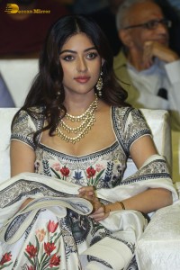 Indian Actress Anu Emmanuel glamorous look at a movie event