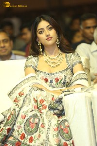Indian Actress Anu Emmanuel glamorous look at a movie event