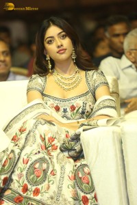 Indian Actress Anu Emmanuel glamorous look at a movie event