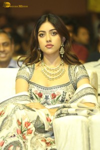 Indian Actress Anu Emmanuel glamorous look at a movie event