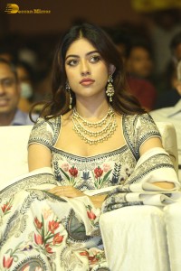 Indian Actress Anu Emmanuel glamorous look at a movie event