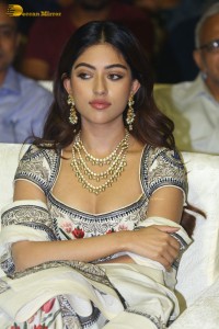 Indian Actress Anu Emmanuel glamorous look at a movie event