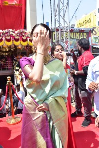 Actress Anu Emmanuel launches Chandana Brothers Mall on October 6, 2023