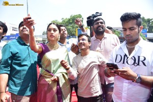 Actress Anu Emmanuel launches Chandana Brothers Mall on October 6, 2023