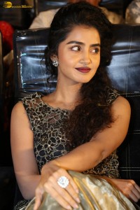 actress Anupama Parameswaran cute expressions at a movie event