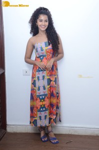 Anupama Parameswaran in a curly hair photoshoot