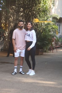 Anushka Sharma and Virat Kohli at Mehboob Studio in Mumbai