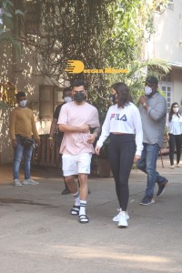 Anushka Sharma and Virat Kohli at Mehboob Studio in Mumbai