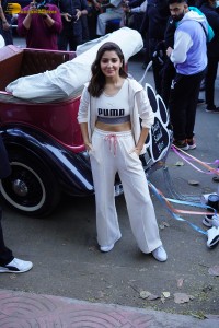 Actress Anushka Sharma at a PUMA store