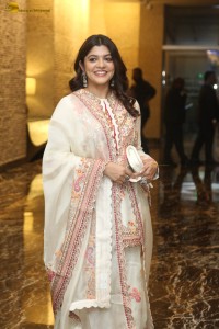 actress Aparna Balamurali pretty in a white salwar dress