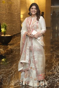 actress Aparna Balamurali pretty in a white salwar dress