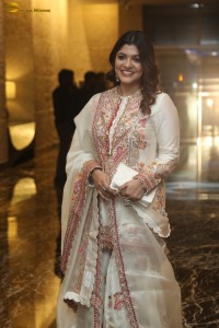 actress Aparna Balamurali pretty in a white salwar dress