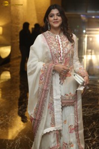 actress Aparna Balamurali pretty in a white salwar dress