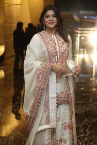 actress Aparna Balamurali pretty in a white salwar dress