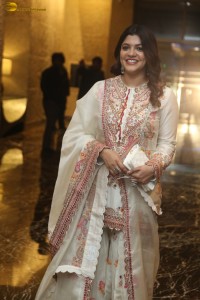 actress Aparna Balamurali pretty in a white salwar dress