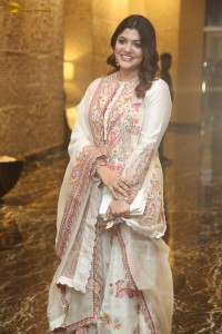 actress Aparna Balamurali pretty in a white salwar dress