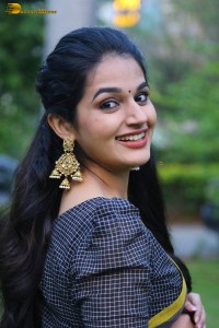 actress aparna janardanan pretty in a black saree