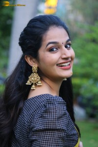 actress aparna janardanan pretty in a black saree