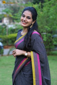 actress aparna janardanan pretty in a black saree