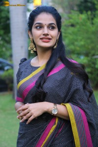actress aparna janardanan pretty in a black saree