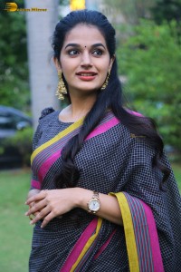 actress aparna janardanan pretty in a black saree