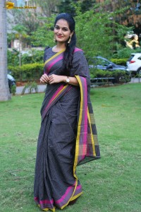 actress aparna janardanan pretty in a black saree