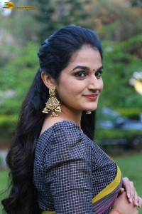 actress aparna janardanan pretty in a black saree