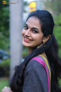 actress aparna janardanan pretty in a black saree