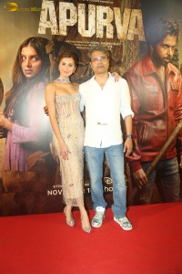 Apurva Special Screening attended by Tara Sutaria, Dhairya Karwa, and Arjun Kapoor