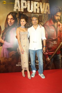 Apurva Special Screening attended by Tara Sutaria, Dhairya Karwa, and Arjun Kapoor