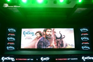 Aranya Movie Pre-Release Event attended by Actors Rana Daggubati, Director Sekhar Kammula and other cast and crew. Also in attendance were Actor Venkatesh and Badminton Player Gutta Jwala